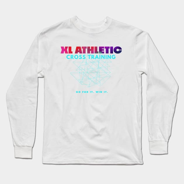 Athletic Cross Training Long Sleeve T-Shirt by GLStyleDesigns